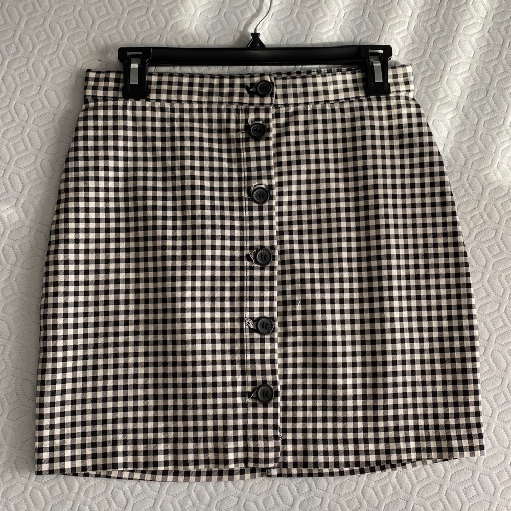 NWT H&M Plaid Skirt